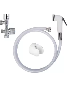 Pack hygiène WC Eco SIDER – Douchette, robinetterie, flexible 1,25 m