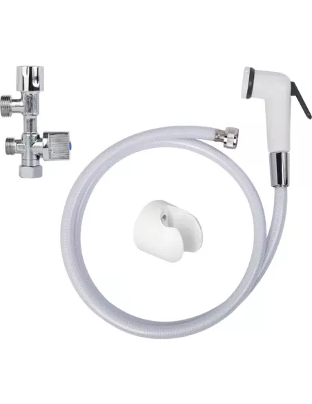 Pack hygiène WC Eco SIDER – Douchette, robinetterie, flexible 1,25 m