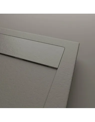 Grille résine gris receveur STYLE PLUS 80 - GME