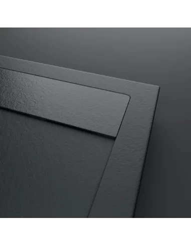 Grille résine graphite receveur STYLE PLUS 70 - GME