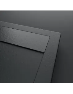 Grille résine graphite receveur STYLE PLUS 80 - GME