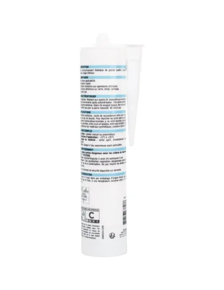 MASTIC SILICONE - FIXPRO - SANISIL 2AC FIXPRO - BLANC