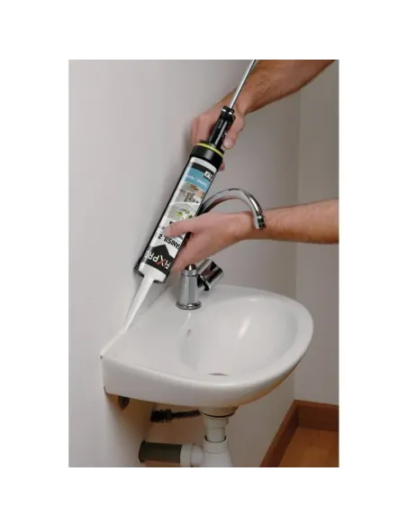 MASTIC SILICONE - FIXPRO - SANISIL 2AC FIXPRO - BLANC