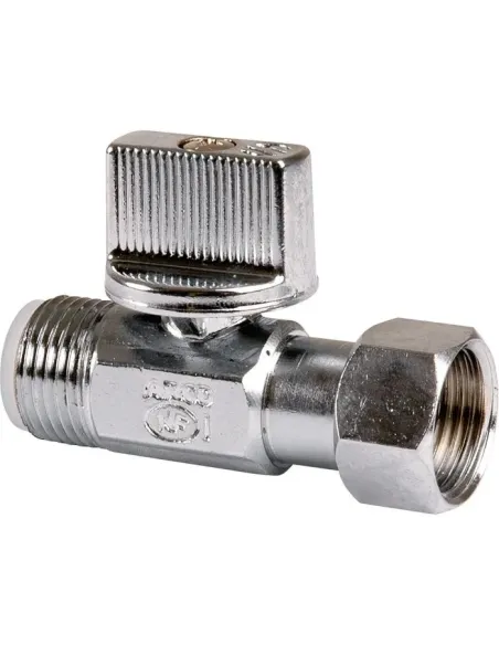ROBINET D'ARRET WC 1/4 DE TOUR DROIT