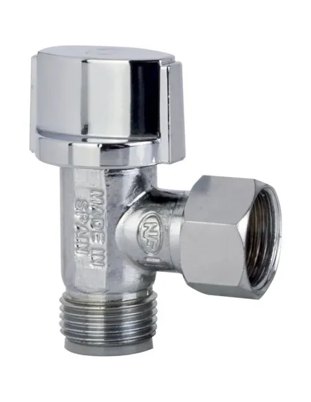 ROBINET D'ARRET WC 1/4 DE TOUR EQUERRE