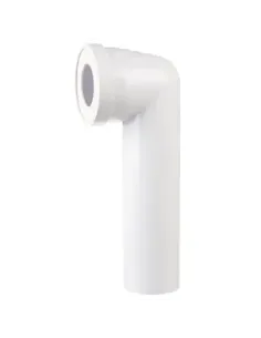 Pipe WC Longue coudé 90° - 85 à 107mm