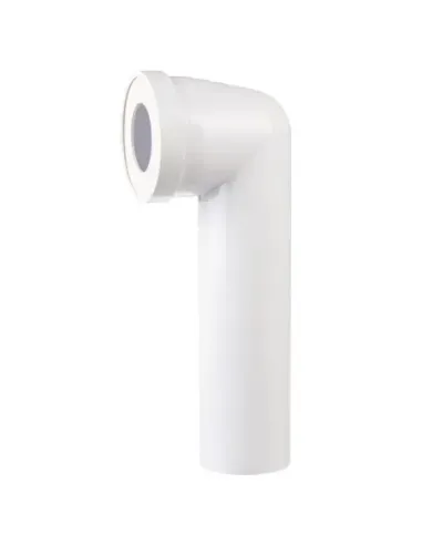 Pipe WC Longue coudé 90° - 85 à 107mm