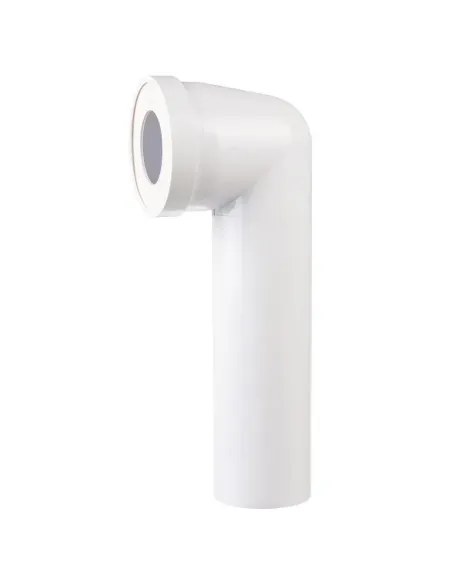 Pipe WC Longue coudé 90° - 85 à 107mm