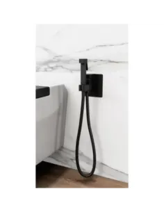 Pack monocommande encastré ORION noir mat lave bassin - GME