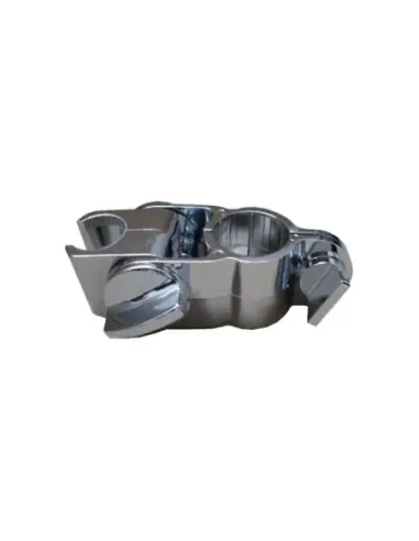 Support pomme de douche ABS chromé pour barre diamètre 34mm - NOFER