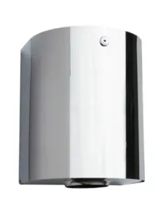 Distributeur essuie-mains en bobine à dévidage central NOFER | Inox brillant, fixation murale - Polistore PMR