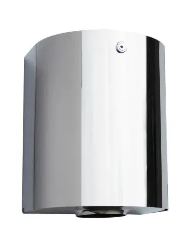 Distributeur essuie-mains en bobine à dévidage central NOFER | Inox brillant, fixation murale - Polistore PMR