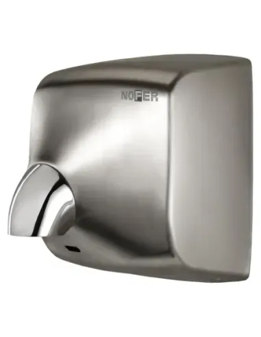 Sèche-Mains NOFER Windflow Inox Satiné 2450 W avec Capteur Électronique