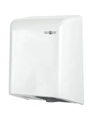 Sèche-mains FUGA ultra rapide, capteur électronique, boitier en ABS blanc - NOFER