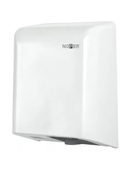 Sèche-mains FUGA ultra rapide, capteur électronique, boitier en ABS blanc - NOFER