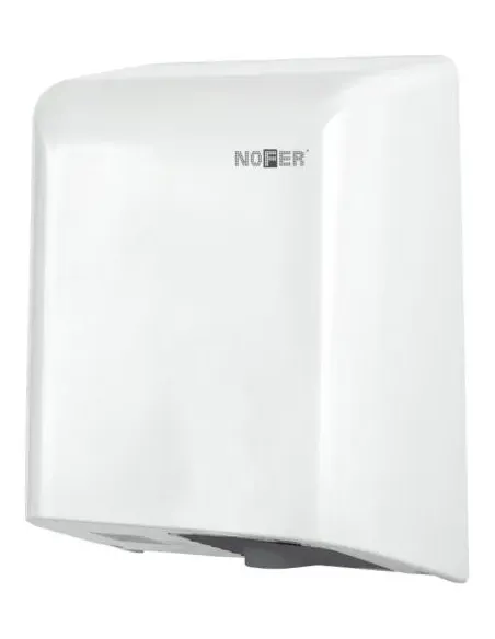 Sèche-mains FUGA ultra rapide, capteur électronique, boitier en ABS blanc - NOFER