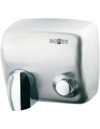 Sèche-Mains CYCLON NOFER Bouton Poussoir Inox Satiné 2450 W