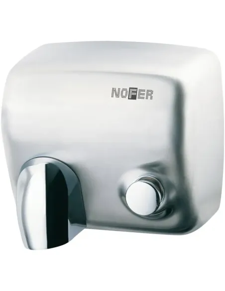 Sèche-Mains CYCLON NOFER Bouton Poussoir Inox Satiné 2450 W