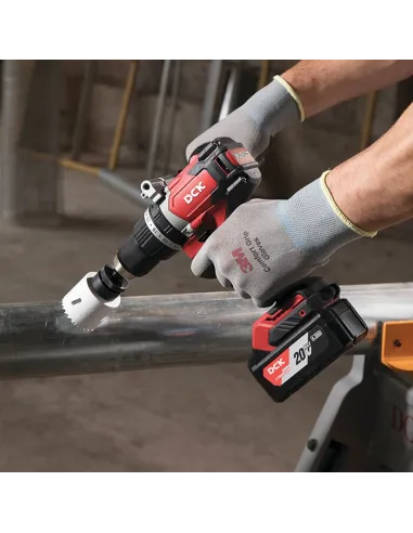 Perceuse visseuse à percussion sans fil DCK 20V Brushless, 120 Nm, 2 batteries