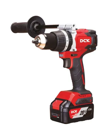 Perceuse visseuse à percussion sans fil DCK 20V Brushless, 120 Nm, 2 batteries