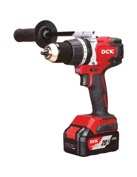 Perceuse visseuse à percussion sans fil DCK 20V Brushless, 120 Nm, 2 batteries