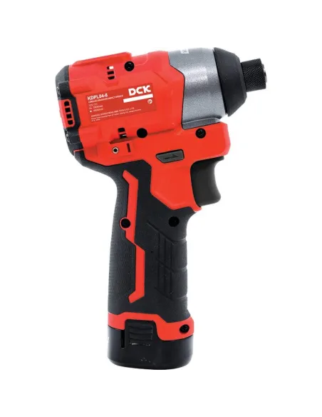 Visseuse à chocs sans fil DCK 12V Brushless – Couple 140 Nm, 2 vitesses, 2 batteries 2Ah