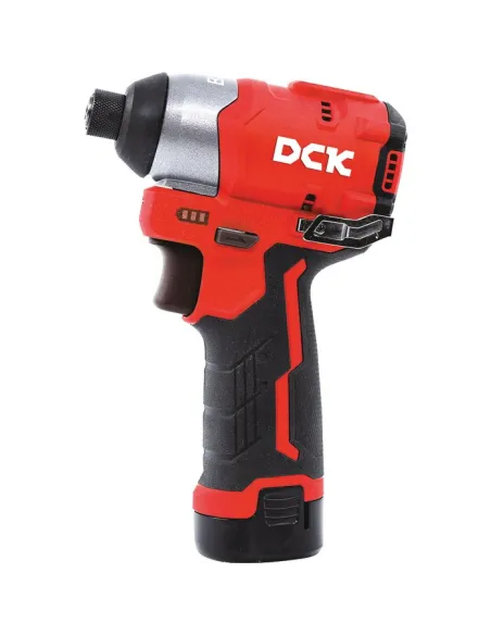 Visseuse à chocs sans fil DCK 12V Brushless – Couple 140 Nm, 2 vitesses, 2 batteries 2Ah