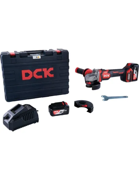 Meuleuse d’angle sans fil brushless DCK 20 V, puissance 1000 W