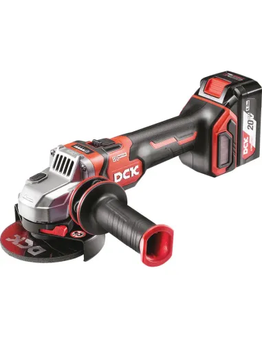 Meuleuse d’angle sans fil brushless DCK 20 V, puissance 1000 W