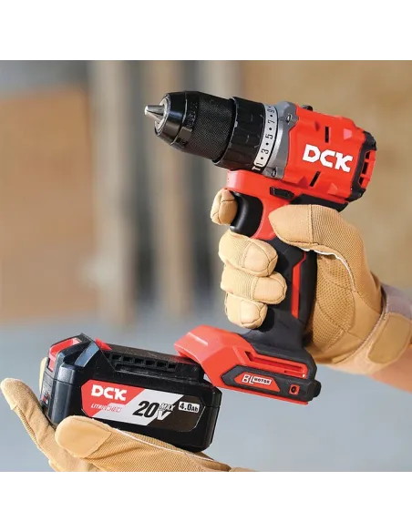 Perceuse visseuse à percussion sans fil DCK 20 V brushless, 60 Nm
