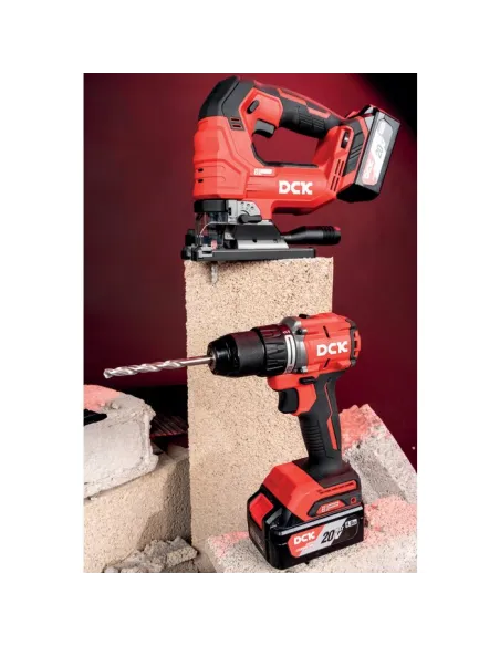 Perceuse visseuse à percussion sans fil DCK 20 V brushless, 60 Nm