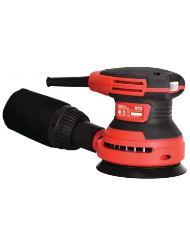 Ponceuse excentrique filaire DCK 380 W, 125 mm, 6 vitesses réglables