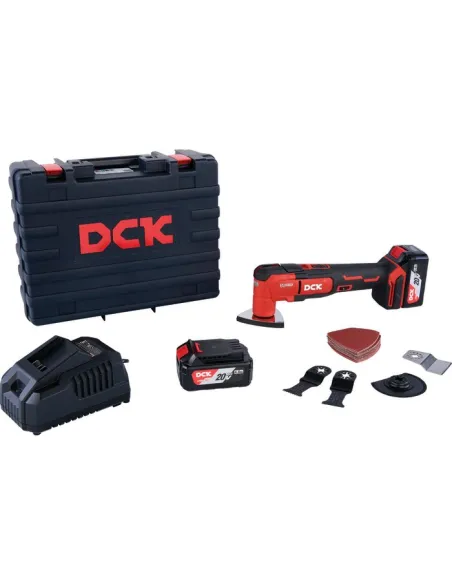 Outil multifonction sans fil DCK 20 V brushless, 6000-18000 osc/min
