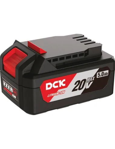 Batterie DCK 20 V 5,0 Ah Li-ion, charge rapide, robuste et compatible