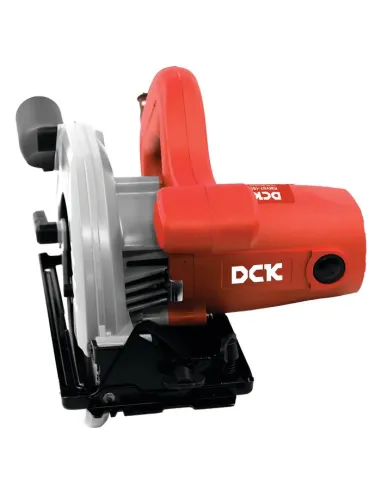 Scie circulaire filaire DCK 1500 W, lame 185 mm, coupe 64 mm