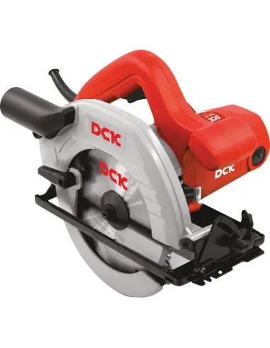 Scie circulaire filaire DCK 1500 W, lame 185 mm, coupe 64 mm