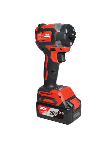 Visseuse à chocs DCK 20 V Brushless 208 Nm hex 6,35 mm + 2 batteries