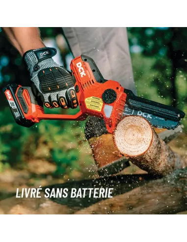 Mini tronçonneuse DCK 20V brushless 15 cm sans batterie