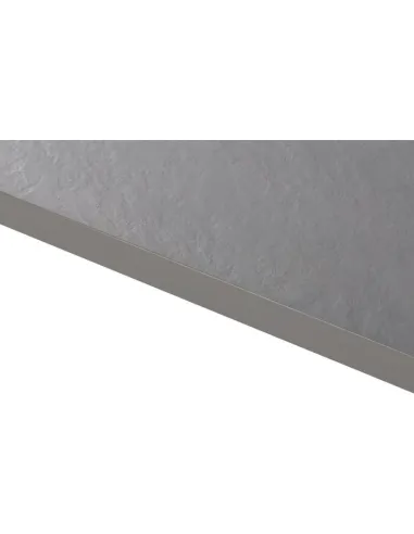 Receveur de douche extra-plat Gaïa 180x90 cm gris effet pierre