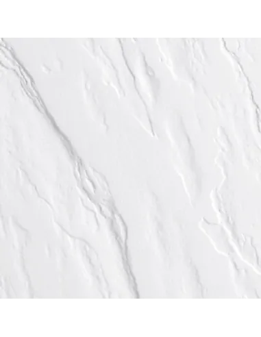 Receveur de douche extra-plat Kinerock Evo 180x80 cm blanc effet pierre