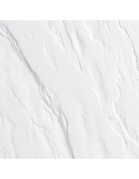 Receveur Kinerock Evo 120x80 blanc effet pierre