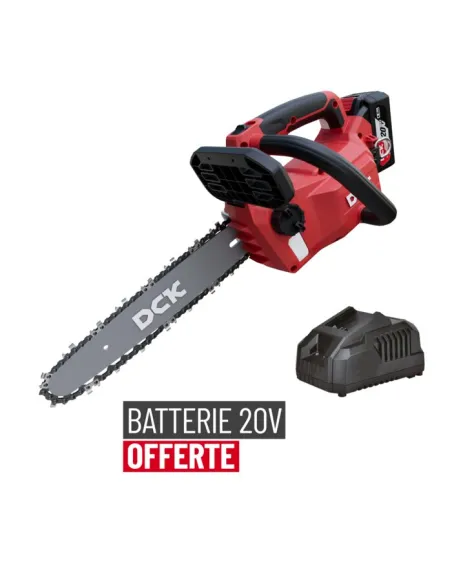 Tronçonneuse sans fil DCK 20 V | Brushless, compacte et livrée avec batterie - Polistore