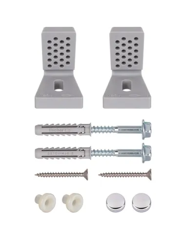 Fixation WC WB 5N Fischer | Kit de fixation latérale pour WC et bidet - Polistore
