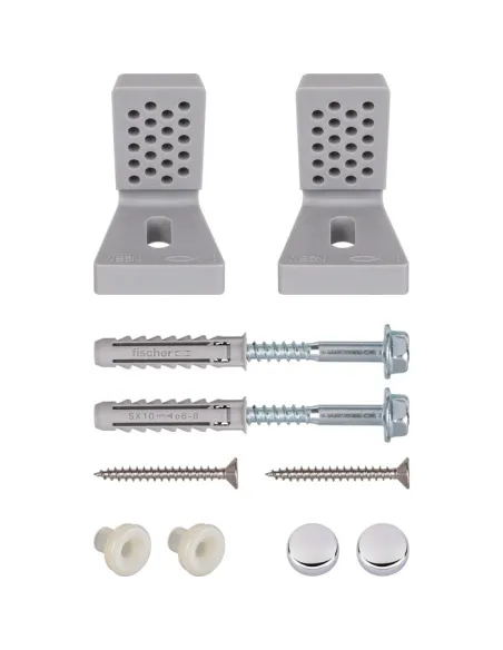 Fixation WC WB 5N Fischer | Kit de fixation latérale pour WC et bidet - Polistore