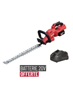 Kit taille-haies sans fil DCK 20 V | Batterie et chargeur inclus, coupe précise - Polistore