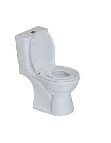 Abattant WC Family Odysséa | Blanc, réducteur enfant intégré, fixation par le dessus