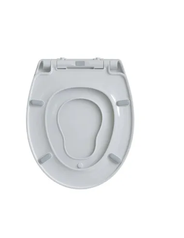 Abattant WC Family Odysséa | Blanc, réducteur enfant intégré, fixation par le dessus