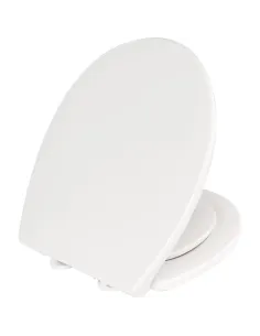Abattant WC Family Odysséa | Blanc, réducteur enfant intégré, fixation par le dessus