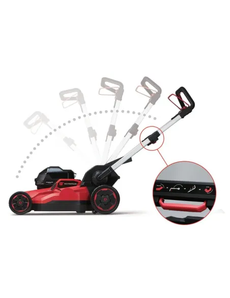 Tondeuse sans fil tractée DCK 58 V Brushless | Autotractée, puissance et confort de coupe