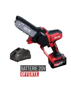 kit élagueur sans fil DCK 20V – chargeur et batterie offerte